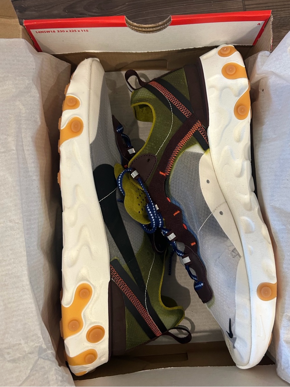 Nike React Element 87 Men’s Size 12 NWT